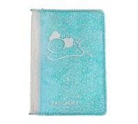 BUBEFSKD PVC Passport Cover Holder for Women Men Lover Couple Travel Fashion Cards Documents Weddings Gift Compact Travel Wallet