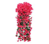 BUBEFSKD Realistic Silk Violets Wall Mounted Floral Display Maintenance Frees Indoor Decorative Flower Accessory Realistic Artificial Floral Decoration