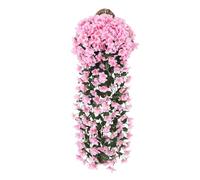 BUBEFSKD Realistic Silk Violets Wall Mounted Floral Display Maintenance Frees Indoor Decorative Flower Accessory Realistic Artificial Floral Decoration