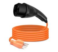 BUBEFSKD Replacement Charging Power Cord For Club Carts 120V 3 Pin Design For Multiple EV Models ST031016PT 10ft Length Replacement Charger Cord