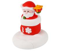 BUBEFSKD Santa And Snowman Decor Phone Stand Ornaments Adds Holiday Rack For Smartphone In Various Size Great Gift Adjustable Phone Mount
