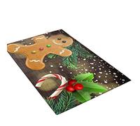 BUBEFSKD Santa Doormat Welcome Doormats Indoor Christmas Doormat Tree Santa Elk Carriage Decorative Mat Non Slip Washable Welcome Door Mats Indoor