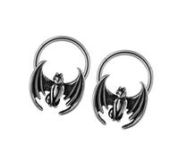 BUBEFSKD Set Of 2 Septum Rings Hoop With Animal Theme Nose And Ear Piercing Jewelry Eye Catching Nose Rings Body Accessories Music Festival Jewelry