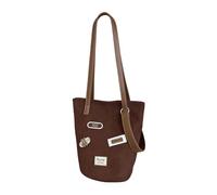 BUBEFSKD Structured Book Bag With Zippered Pockets Lightweight Carryall For College Office Commuting Multi Pocket Bag