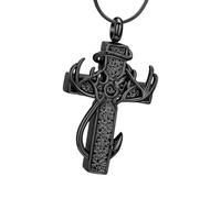 BUBEFSKD Sympathy Gift Oxidation Resistant Engravable Cut Brooch Necklace For Pet Ashes Commemoration Reminder Cremation Jewelry Cut Brooch With Secret Compartment