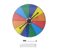 BUBEFSKD Tabletop Prize Turntable Erasable Reusable Fortunes Wheel Draws Roulette Tabletop Lottery Machine Turntable Erasable Reusable Party Turn Plate