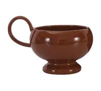 BUBEFSKD Trendy Handle Ceramic Mug 280ml Drinking Cup Suitable for Adults and Lifestyle Enthusiasts Home and Office Mug