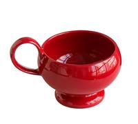 BUBEFSKD Trendy Handle Ceramic Mug 280ml Drinking Cup Suitable for Adults and Lifestyle Enthusiasts Home and Office Mug