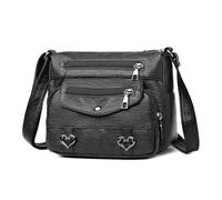 BUBEFSKD Trendy Shoulder Bag With Multiple Compartments Stylish Unisex Crossbody Retro Appeal Suitable For Various Occasions Trendy And Functional Work