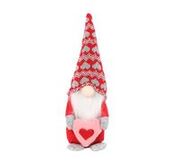 BUBEFSKD Valentines Day Gnomes Plush Decorations Handmade Scandinavian Tomtes Home Tabletop Elves Ornaments Sweet Plush