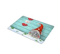 BUBEFSKD Valentine's Day Love Theme Faceless For Doll Printing Doormat Rectangular Floor Mat Rug Carpet For Bathroom Kitchen Bedroom Home Decor Faceless Doll Printing Doormat