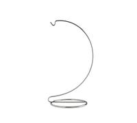 BUBEFSKD Versatile Hook for Glass Ornaments Iron Glass Ball Hook Moon Shaped Flower Pots Display Stand Stylish Home Decorations Display Cabinet Accessory