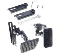 BUBEFSKD Wear Resistant Adjustable & Brake Pedal Extenders For Short Driver In Cars Go Karts Ride On Toy Enhancing Comfort Brake And Accelerator Pedal Extensions