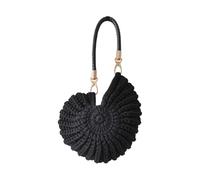 BUBEFSKD Women Handwoven Seashells Bag Handbag Beach Toted Ladies Evening Fashion Hoboes Gifts Handwoven Seashells Bag