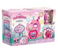 BUBILOONS Bubi-Lab | Lab Playset to Create and Decorate Bubiloons Balloons with +15 Accessories and Exclusive Mila Doll - Toy and Gift for Boys and Girls + 5 Years Old,Pink