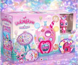 Bubiloons Bubi-Lab Playset with Mila Bubble Maker Accessories & 20 Bubbles