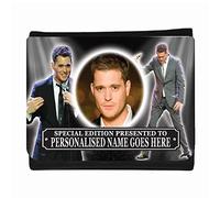 Buble Celebrity Music Icon Personalised Wallet Gift Michael-Buble