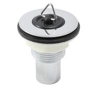 Bubly Bathrooms 3/4" Sink Waste With Plug - Chrome On Brass Caravan Camper Motorhome Boat Waste