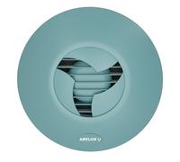 Bubly Bathrooms Airflow Icon 30 Extractor Fan With Turquoise Cover, Quiet 120mm Bathroom Ventilation, Ipx4