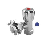 Bubly Bathrooms Chrome Brass Washing Machine Dishwasher Self-Cutting Tap Bore (Dia) 15mm X 3/4"