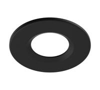 Bubly Bathrooms Matt Black Downlight Bezel Trim For Riga Uno 70mm Cut-Out - Ip65 Bathroom Rated