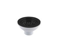 Bubly Bathrooms Matt Black Kitchen Sink Basket Strainer Waste & Plug No Overflow
