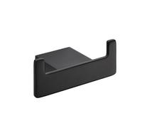 Bubly Bathrooms Premium Matt Black Robe Hook - Modern Wall Mounted Design