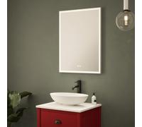 Bubly Bathrooms Stratford 600X800mm Rectangular Led Bathroom Mirror With Tunable White, Dimmable & Demister Pad