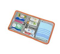 BUBM Portable Universal Wrap Electronics Accessories Travel Organiser Memory Card, Hard Drives, Chargers, Cables (Large Black)