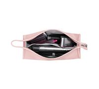 BUBM Travel Storage Bag Compatible with Dyson Airwrap Styler, Shark Flexstyle Air Styling & Drying System, Portable Carrying Case Organizer for Airwrap Styler and Attachments,Pink