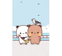 Bubu Dudu cute notebook: 6*9 inch 120 lined pages notebook
