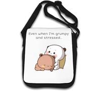 Bubu Dudu Even When I'm Grumpy Ande Stressed Shoulder Bag White