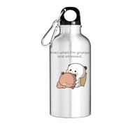 Bubu Dudu Even When I'm Grumpy Ande Stressed Tourist Water Bottle Silver