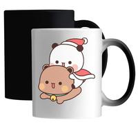 Bubu Dudu Merry Christmas Ceramic Magic Mug White