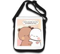 Bubu Dudu Some Wounds Can Only Be Healed By Love Shoulder Bag White
