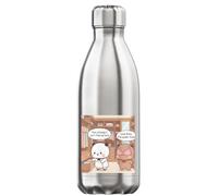 Bubu Dudu Strange I Can Not Find My Bra Vacuum Insulated Thermal Water Bottle Silver