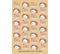 Bubu Dudu Tasty Pastries Notebook: Couple Bear Tart Red Bean Journal