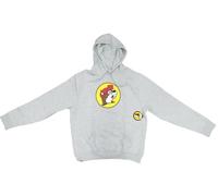 Buc-ee's Hoodie Sweatshirt Jogger Pants - Sweatpants - Long Sleeve Shirt - Mens Womens Youth Unisex - Drawstring - Beaver, Gray, Large