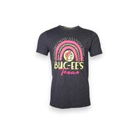 Buc-ee's Official Graphic T-Shirts - 20+ Designs, Medium, Pink & Leopard Rainbow, XL