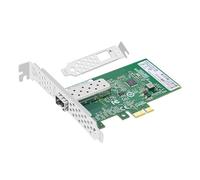 Bucaoz Single Port SFP Gigabit Ethernet Network Card,with Intel I210 Chip PCIe X1 Adapter LAN INC Card Controller Support Windows Server/Linux/VMware