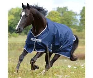 Bucas Freedom 0g Standard Neck Turnout Horse Rug - Navy