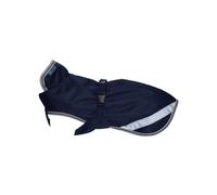 Bucas Freedom Dog Coat Blue XXL Length 60cm Neck 64cm | Size XXL, Navy, 60 cm, Neck 64 cm, Waist 88 cm, Waterproof and breathable ripstop polyester