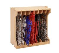 Bucasso Parts Shelf for Gundam, Model Shelf, Placing Rack, Action Figures DIY Model Making Accessories, MDF Material, Wooden Runner Stand for Gundam Hobby Model Making Parts, GK7