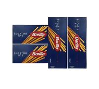 Bucatini Pasta Ba-rilla's 500g Authentic Italian Bronze Cut Durum Wheat Semolina, Perfect for Rich Sauces, Product of Italy Pack of 4