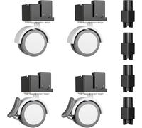 Bucatstate Cage 3.0 Universal Wheel & Stacking Accessories, Supports Moving and Stacking, Compatible with Bucatstate Metal Cages 3.0 (Black)