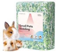 BUCATSTATE Hamster Bedding 70L, 99% Dust-Free Guinea Pig Paper Bedding Odor Control Paper Bedding, Cozy Small Animal Bedding for Rabbit Rat Syrian Dwarf Hamsters Gerbils (Mint)