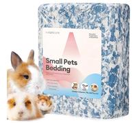 BUCATSTATE Hamster Bedding 70L, 99% Dust-Free Guinea Pig Paper Bedding Odor Control Paper Bedding, Cozy Small Animal Bedding for Rabbit Rat Syrian Dwarf Hamsters Gerbils (Ocean Blue)