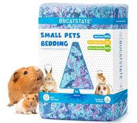 BUCATSTATE Hamster Bedding 70L, Truly 99% Dust-Free Small Animal Paper Bedding Odor Control, Soft Gerbil Litter for Guinea Pig Rabbit Rat Syrian Dwarf Hamsters (Twilight Blue)