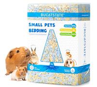 BUCATSTATE Hamster Bedding 70L, Truly 99% Dust-Free Small Animal Paper Bedding Odor Control, Soft Gerbil Litter for Guinea Pig Rabbit Rat Syrian Dwarf Hamsters (Beach Day)