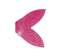 BUCCA BRAND 6" Trick SHAD Replacement Tails / 5 Pack/Pink